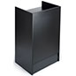 Cash Wrap Counters 24"w Black Melamine Cash Wrap Counters 24"w Black Melamine