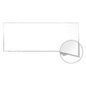 Front View of Magnetic White Boards Magnetic White Boards with Aluminum Frames