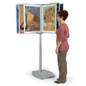 Panel Display Systems: (10) 22" x 28" Poster Holders panel display systems