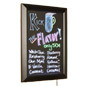 Neon Board Features Multi-Colored, Flashing LED Lights Fluorescent Neon Maker display illuminated boards