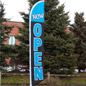 Now Open Flag – "Now Open" Message Now Open Flag