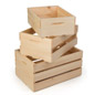 Wood Retail Display Crates Rustic Retail Display Crates