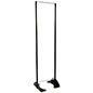 20” x 72” Black Permanent Banner Stand without Graphic, For Outdoor Use 20” x 72” Black Permanent Banner Stand without Graphic