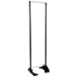 24” x 72” Black Permanent Banner Stand without Graphic, All Weather Display 24” x 72” Black Permanent Banner Stand without Graphic, All Weather Display