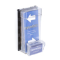 Outdoor Leaflet Dispenser Great For Brochures Outdoor Leaflet Dispenser With Business Card Holder