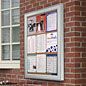 Noticeboards: Outdoor Bulletin display cases for posting notices outdoors!