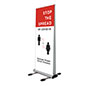 Stop the Spread Pre-Printed Outdoor Banner Stop the spread pre-printed outdoor banner