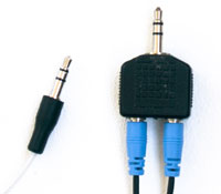 1/8-Inch Headphone-Size Audio Connector 1/8-Inch Mini Audio Connector