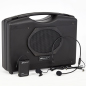 Portable Wireless Dual Sound System Works as a Backup to Traditional PA Systems Portable wireless dual sound system comes with three microphones