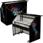 with Graphics is a Service Station Custom Portable Folding Bar