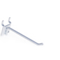 4” White Peg Hooks - Metallic 4” White Peg Hooks - Metallic