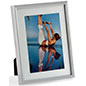 4" x 6" Silver Metal Photo Frames with White Matting 4" x 6" Silver Metal Photo Frames with White Matting