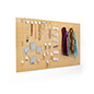 Pegboard Wall - Beautiful Natural Finish Natural retail pegboard wall