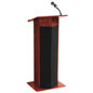 Pulpit: Mahogany Finish pulpit