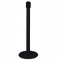 Satin Black Post Receiver: No Belt stanchion