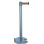 Gray Hammertone Line Post With Brown Belt line post