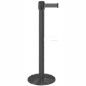 Wrinkle Black Stanchions With Gray Belt stanchions