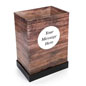 Collapsible Custom Wood Print Dump Bin Display 4" Deep Custom Wood Print Dump Bin Display for Point of Sale Locations