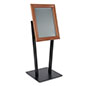 8.5 x 11 Countertop Snap Frame In Faux Wood Finish