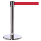 Mini Stanchion with Red Belt & Lock Mini Stanchion with Red Belt, Slow Retract Brake