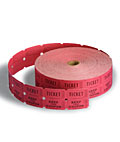 Double Roll Tickets - Raffle / Drawing raffle tickets