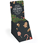 Use this Holiday Printed Cardboard Ballot Box on Cashier Counters or at Charity Events Holiday printed cardboard ballot box with removable header