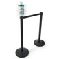 Stanchion Wipes Dispenser Great for Lobbies Lobby Stanchion Wipes Dispenser