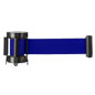 Blue Stanchion Belt Offers 6.5' Long Barriers Removable Blue Stanchion Belt