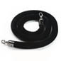 Black Stanchion Rope for Events Velvet Black Stanchion Rope