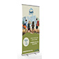 Rollup Banner Includes Custom Graphic Rollup Banner
