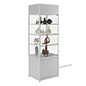 LED Store Display Case Perfect for Museums LED Store Display Case with 3 Shelves