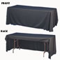 6ft Economy Table Cover-Black table cover