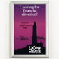 Document Display: 11" x 17" Satin Silver Silver Swingframe art display