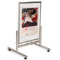 Mall Signs with Casters: Hold (2) 23" x 33" Posters mall signs