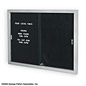 Letterboard Directory with Sliding Glass Doors Letterboards are not whiteboards.