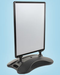 There's a Sidewalk Display to Fit Any Kind of Sign! Snap-Frame Sandwich Boards