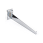 Slatwall 12" Chrome Knife Bracket Accessory Retail accessory slatwall 12" chrome knife bracket