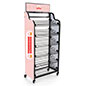Custom Bakery Rack Signage for BAKCRT6NBK with Rectangle Shaped Header Custom bakery rack signage for BAKCRT6NBK with UV printed artwork