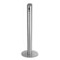 Cigarette Receptacle is Steel Steel Cigarette Receptacle