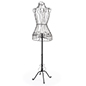 This Wire Dress Form Will Be a Long-Lasting Fixture In Your Store Wire dress form made of durable wrought iron