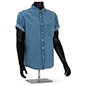 This Mature Male Half-Body Mannequin Is Great for Boutiques and Retail Stores Mature male half-body mannequin with headless design