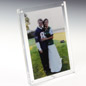 Acrylic Block Picture Frame is 4"w x 6"h Acrylic Block Picture Frame