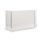 This Acrylic Protective Splash Guard Will Give Your Employees More Protection When Working with Customers Acrylic protective splash guard with countertop placement style