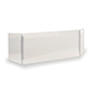This Acrylic Protective Splash Guard Is an Easy Way to Maintain Social Distancing at Bakeries Acrylic protective splash guard with 0.25 inch thickness