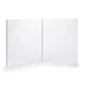 These Modular Plexiglass Sneeze Guards Are a Great Way to Prevent the Spread of Viruses Modular plexiglass sneeze guards with overall width of 20 inches