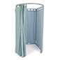 Portable dressing room made of durable lightweight aluminum