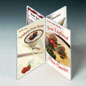 8 Panel Sign Holder (4' x 6" inserts) acrylic card holders