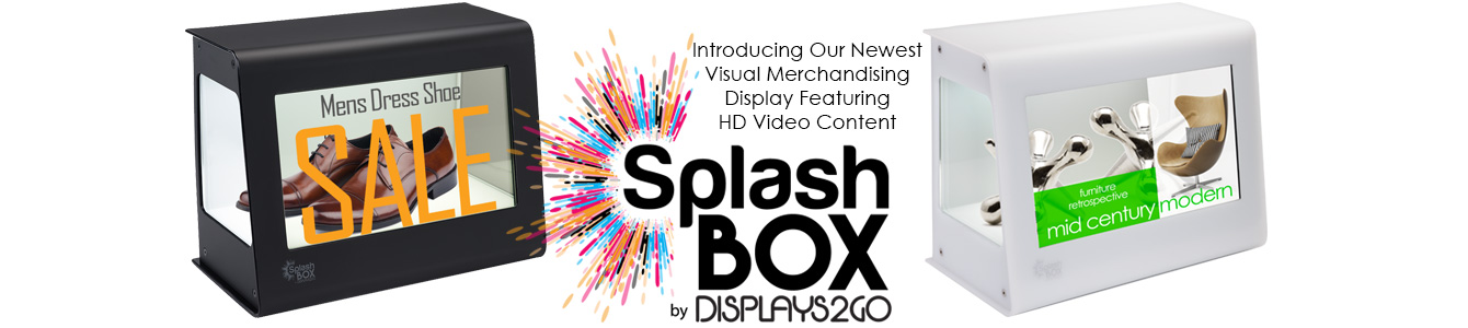 See-Through Display Showcase with Clear LCD Screen