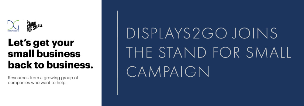 displays2go joins stand for small campaign with american express