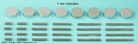 Set includes 6 rod lengths